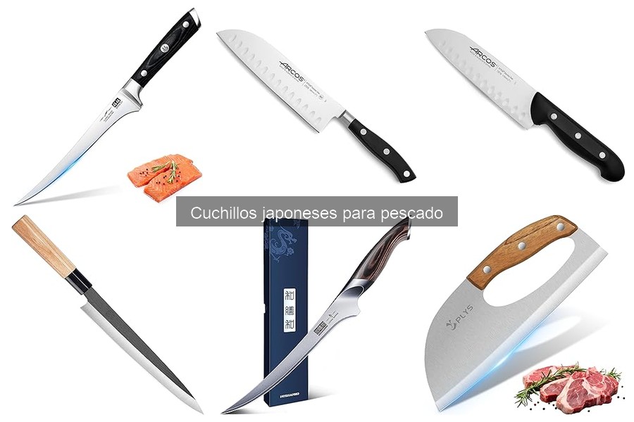 Cuchillos japoneses de alta gama para pescado: lo mejor