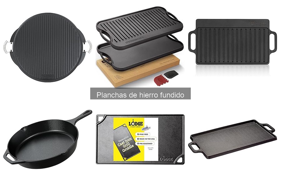 Deliciosas recetas para cocinar con planchas de hierro fundido