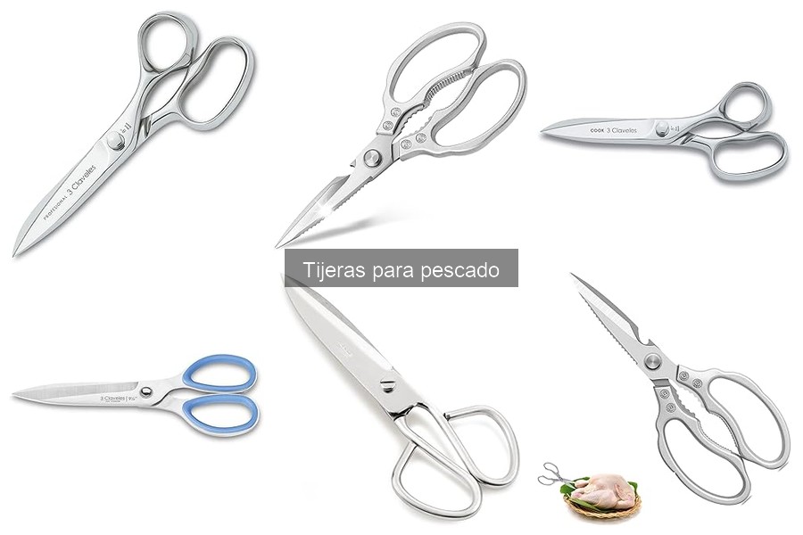 Descubre los Tipos de Tijeras para Pescado y Sus Usos