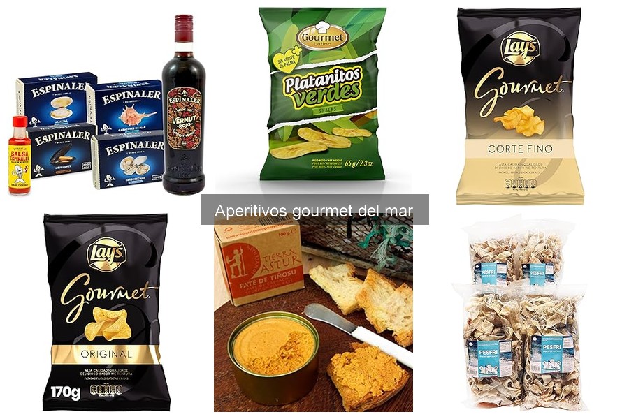 Descubre qué son los aperitivos gourmet del mar