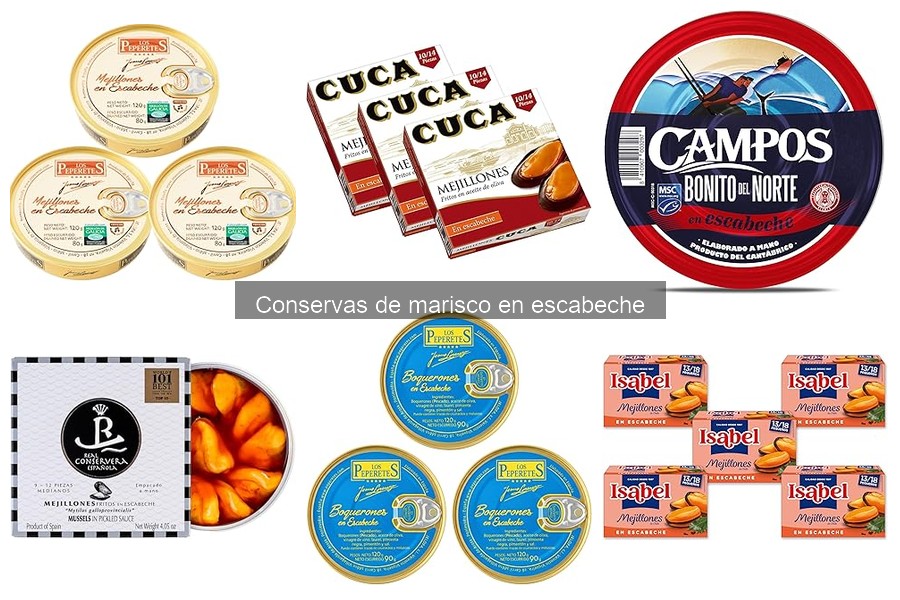 Dónde comprar conservas de marisco en escabeche online