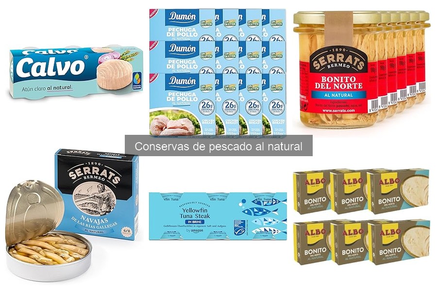 Dónde comprar conservas de pescado al natural fácilmente