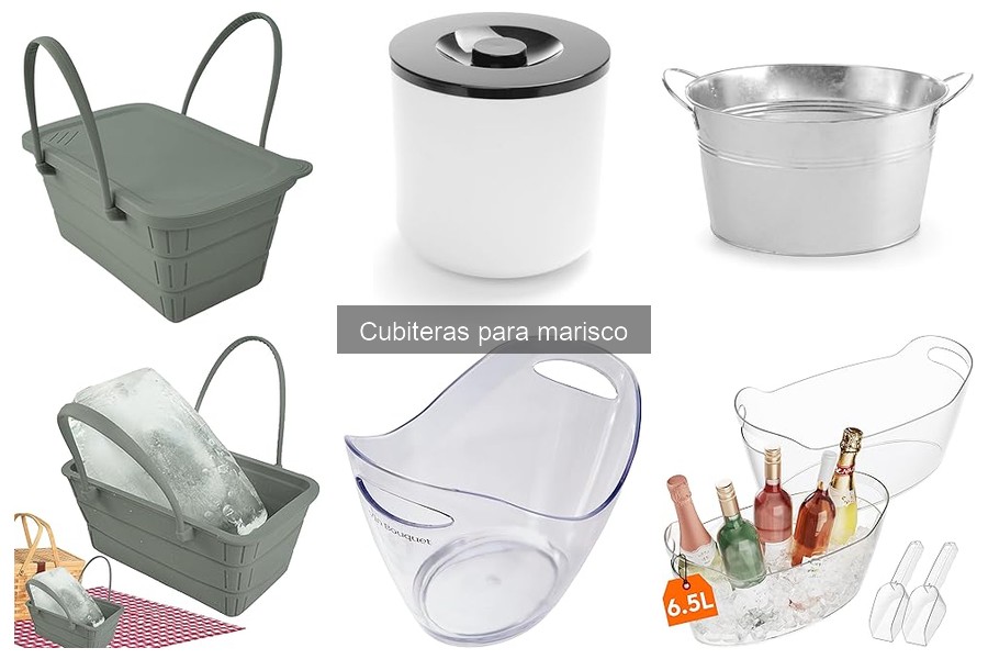 Dónde comprar cubiteras para marisco: mejores opciones y precios