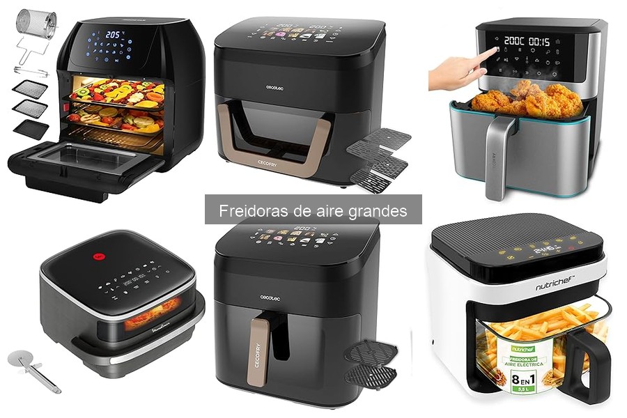 Dónde comprar freidoras de aire grandes al mejor precio