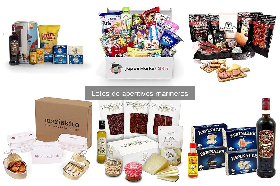Dónde comprar lotes de aperitivos marineros a buen precio