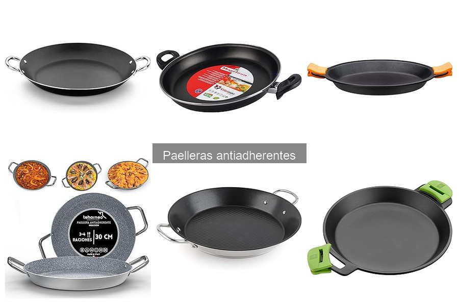 Dónde comprar paelleras antiadherentes a buen precio