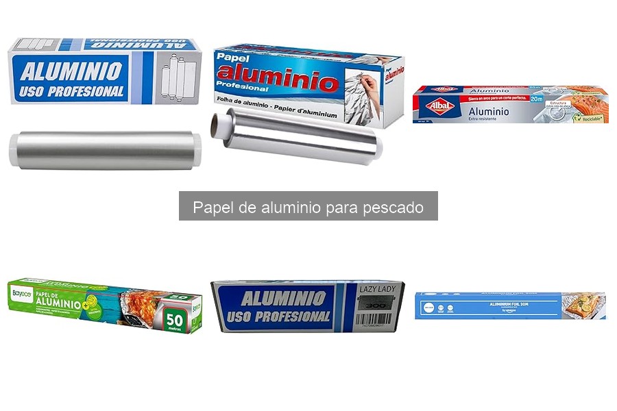 Dónde comprar papel de aluminio para pescado en línea