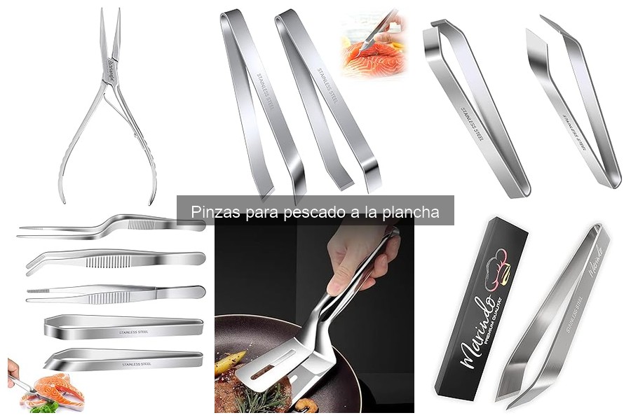 Dónde comprar pinzas para pescado a la plancha