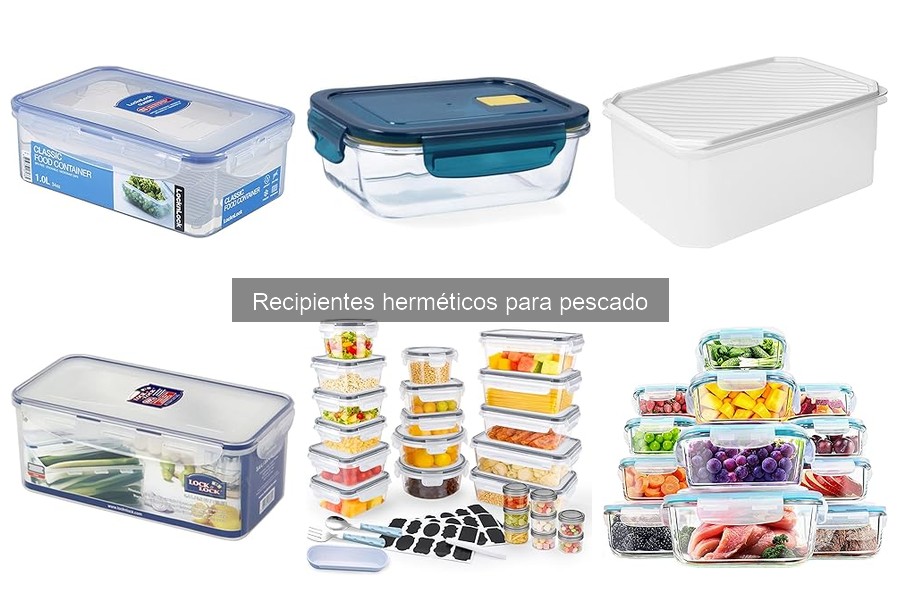 Dónde comprar recipientes herméticos para pescado baratos
