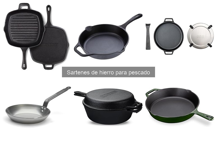 Dónde comprar sartenes de hierro para pescado a buen precio