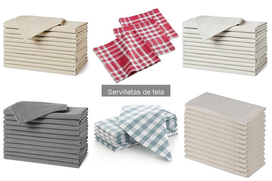 Dónde comprar servilletas de tela a buen precio