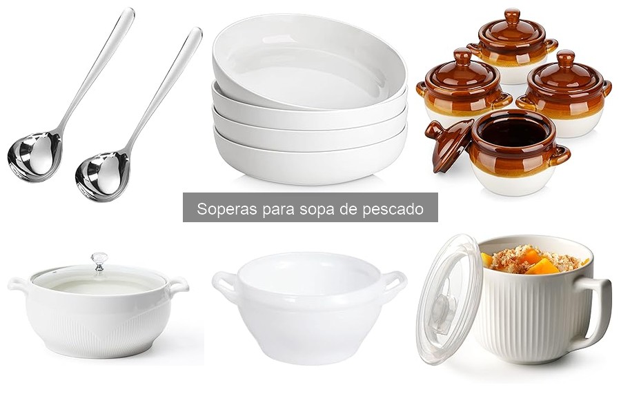 Dónde comprar soperas para sopa de pescado: ofertas y tiendas