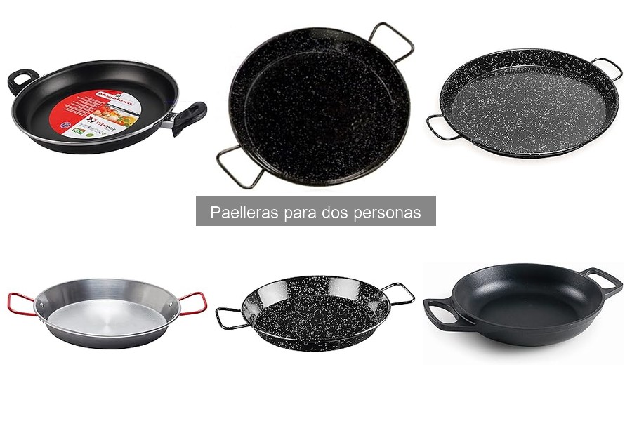 Dónde comprar una paellera para dos personas