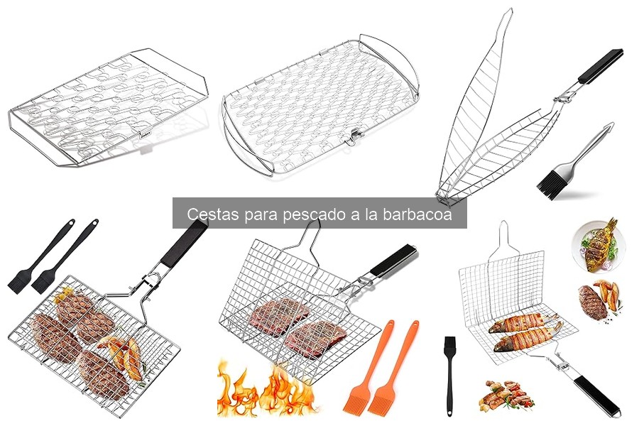 Elige la cesta para pescado ideal para tu barbacoa