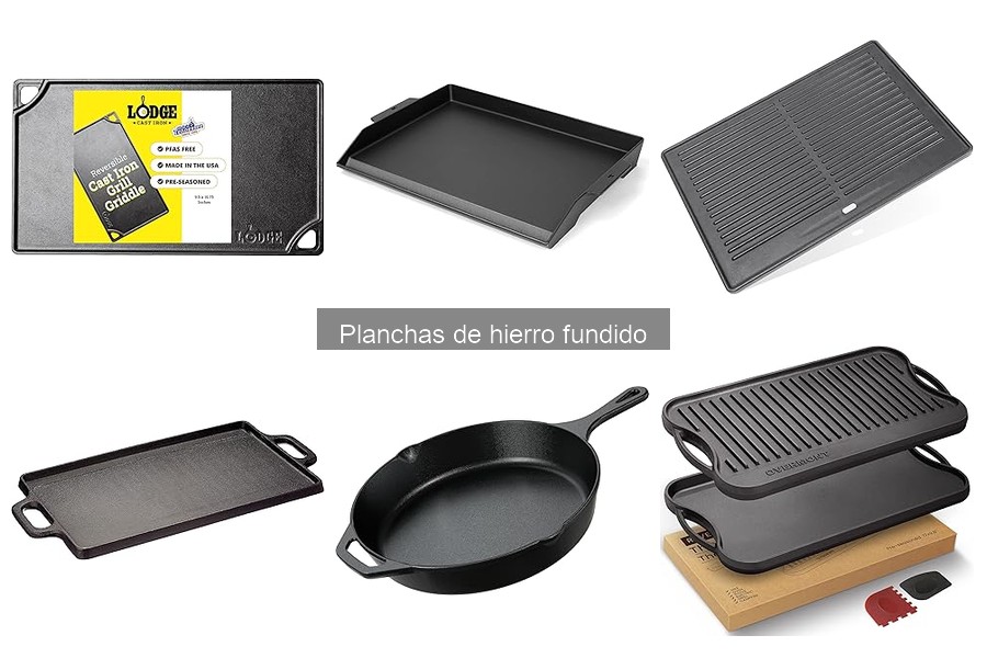 Errores comunes al cocinar con planchas de hierro fundido