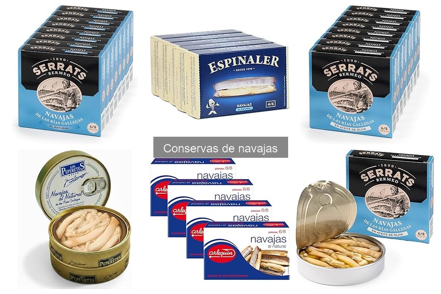 Errores comunes al consumir conservas de navajas