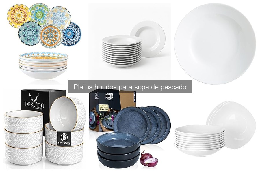 Errores comunes al servir sopa de pescado en platos hondos