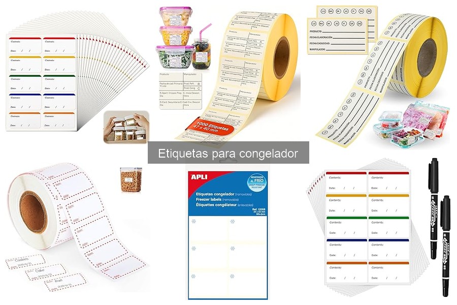 Errores comunes al usar etiquetas para congelador