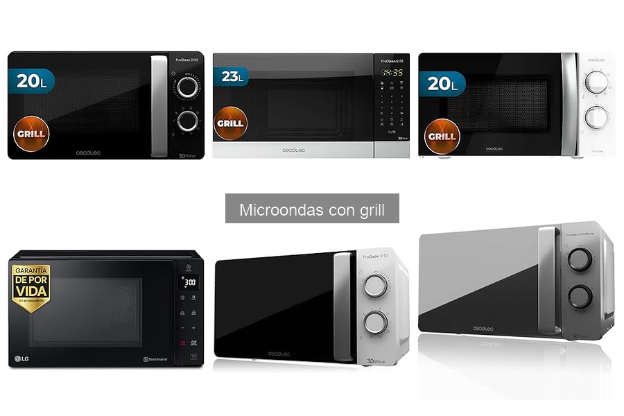 Errores comunes al usar microondas con grill: ¡Evítalos!