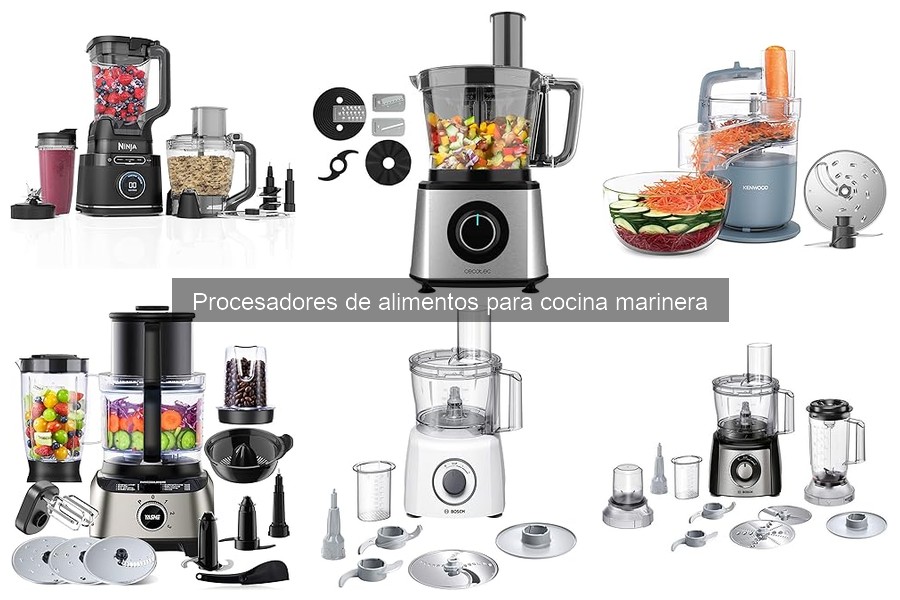 Errores comunes al usar procesadores de alimentos para mariscos