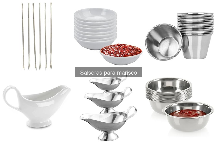 Errores comunes al usar salseras para marisco