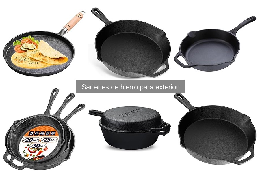 Errores comunes al usar sartenes de hierro en exteriores