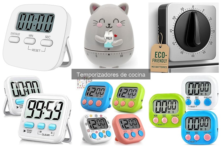 Errores comunes al usar temporizadores de cocina y cómo solucionarlos