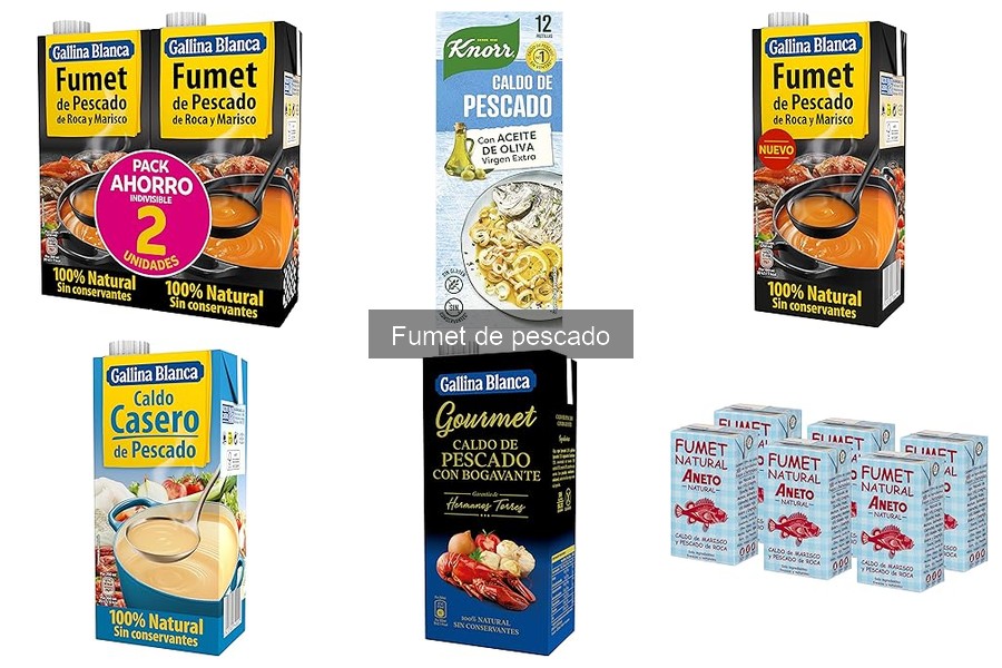 Fumet de pescado: ¿Casero o comercial? Comparativa 2023