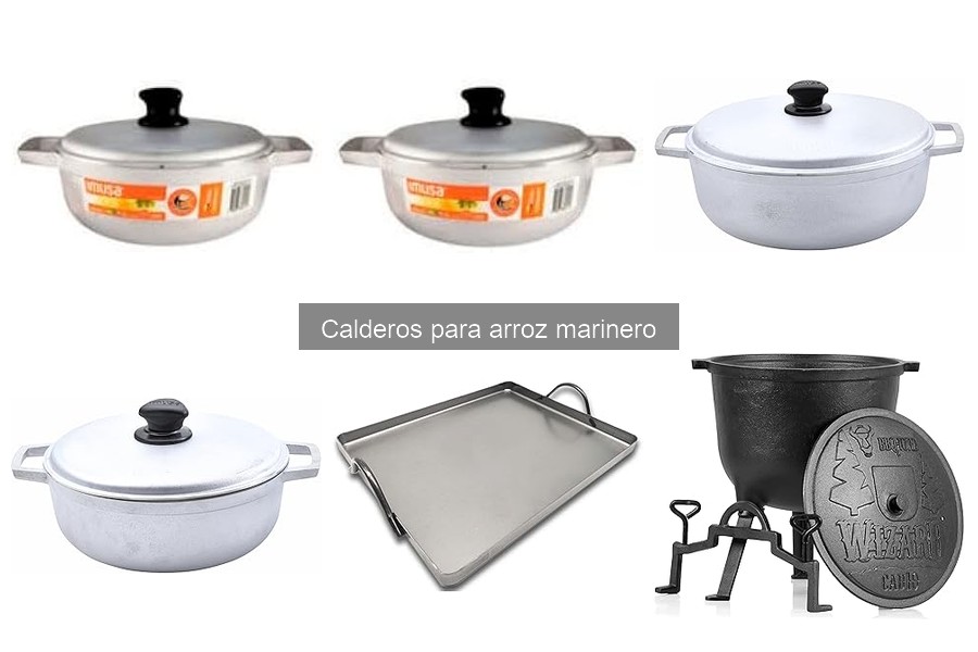 Guía de Compra: Calderos para Arroz Marinero