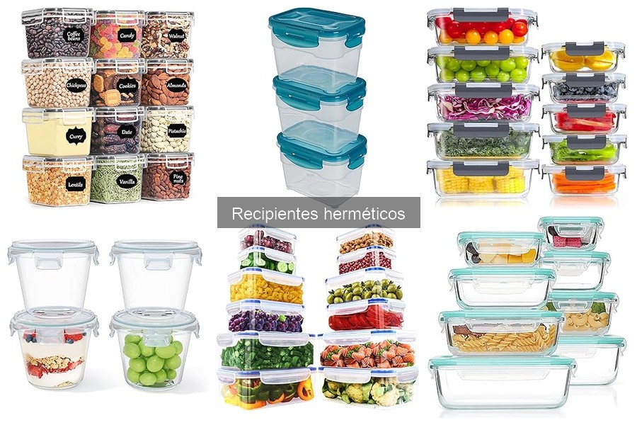 Guía de compra de recipientes herméticos para cocina