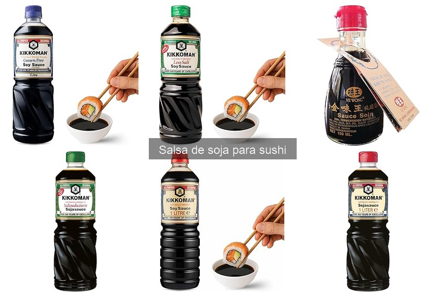 Guía de compra de salsa de soja para sushi