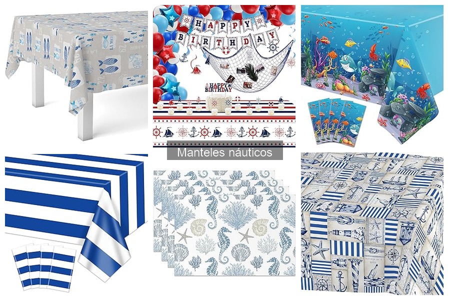 Guía de compra: Manteles náuticos para decorar tu mesa