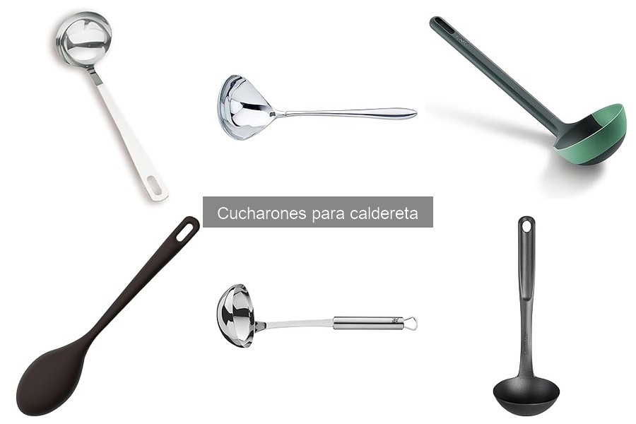 Guía de compra: mejores cucharones para caldereta