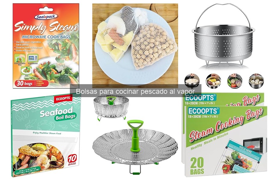 Guía de compras: Bolsas para cocinar pescado al vapor