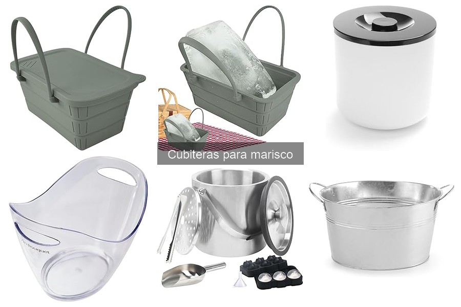 Guía para elegir la mejor cubitera para marisco