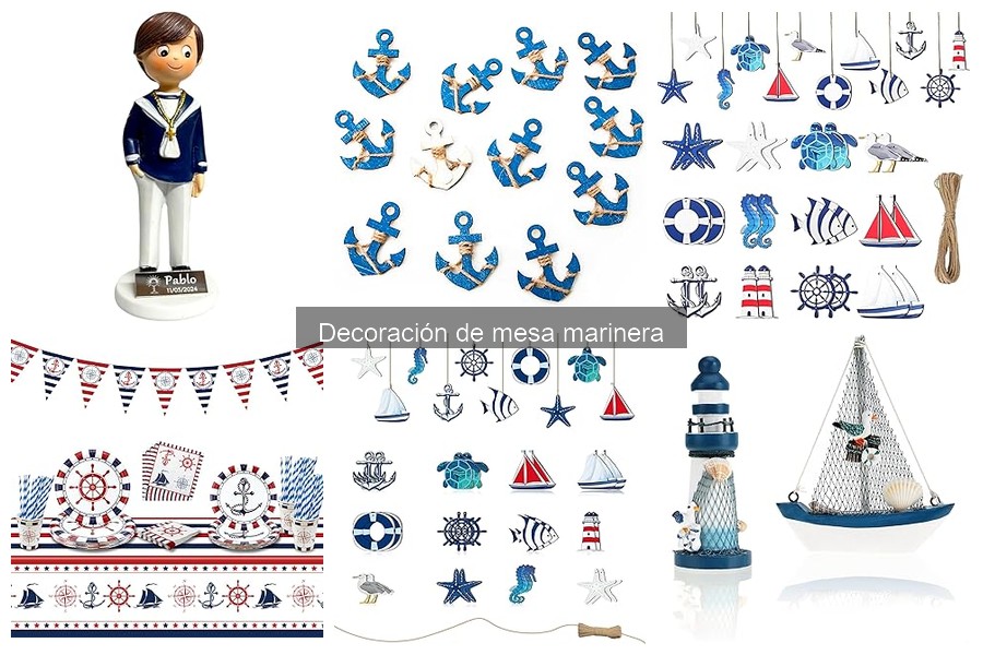 Ideas creativas para decorar mesas marineras en eventos