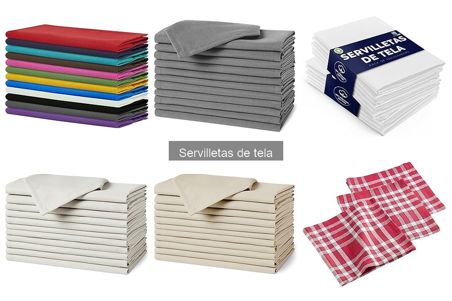 Ideas creativas para doblar servilletas de tela