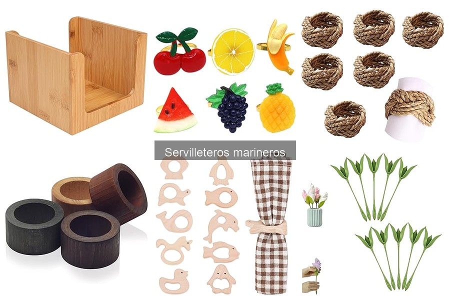 Ideas Creativas para Servilleteros Marineros en Eventos Especiales