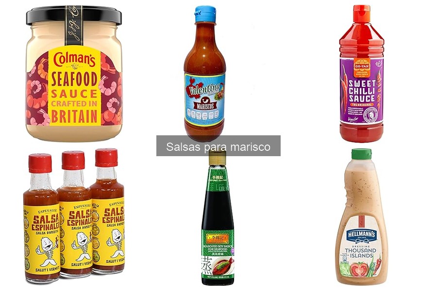 Ingredientes clave en salsas para marisco y su función