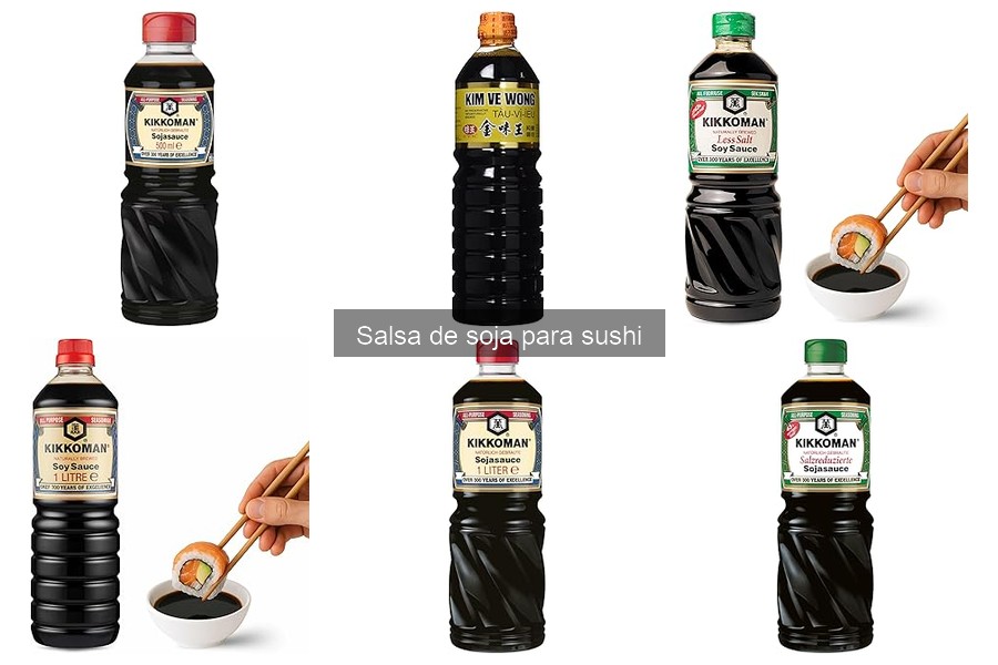 La mejor salsa de soja para sushi: comparativa 2023