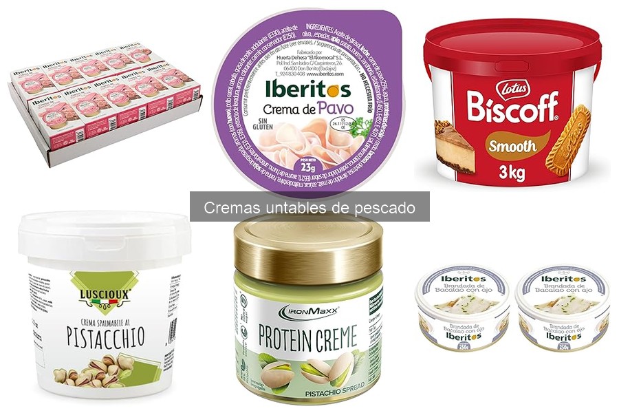 Las mejores cremas untables de pescado para intolerantes