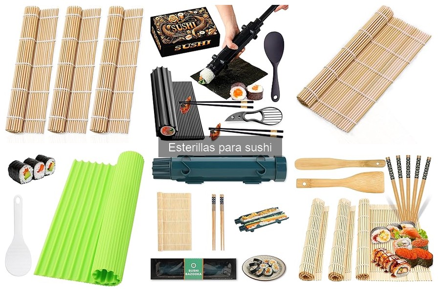 Las mejores esterillas para sushi para principiantes