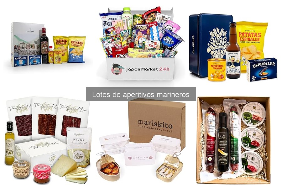 Lotes de Aperitivos Marineros: ¿Qué Incluyen y Características?