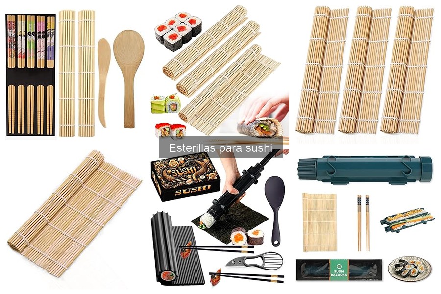 Mantenimiento de Esterillas para Sushi: Guía Práctica
