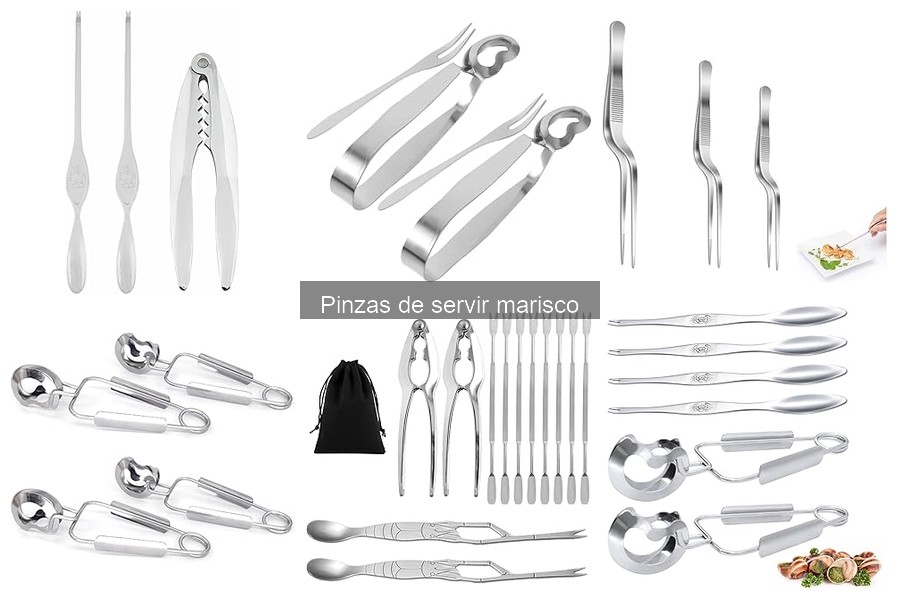 Mantenimiento y limpieza de pinzas de servir marisco