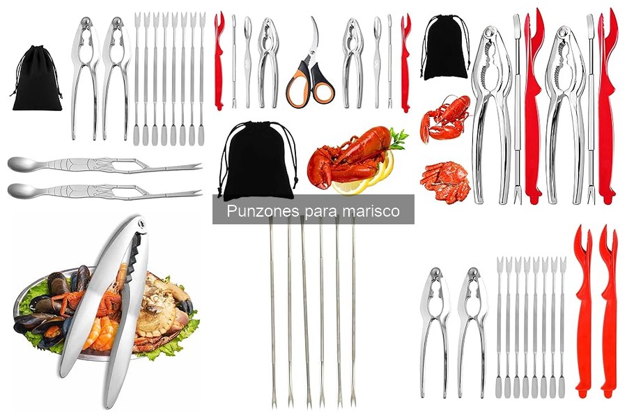 Mantenimiento y limpieza de punzones para marisco