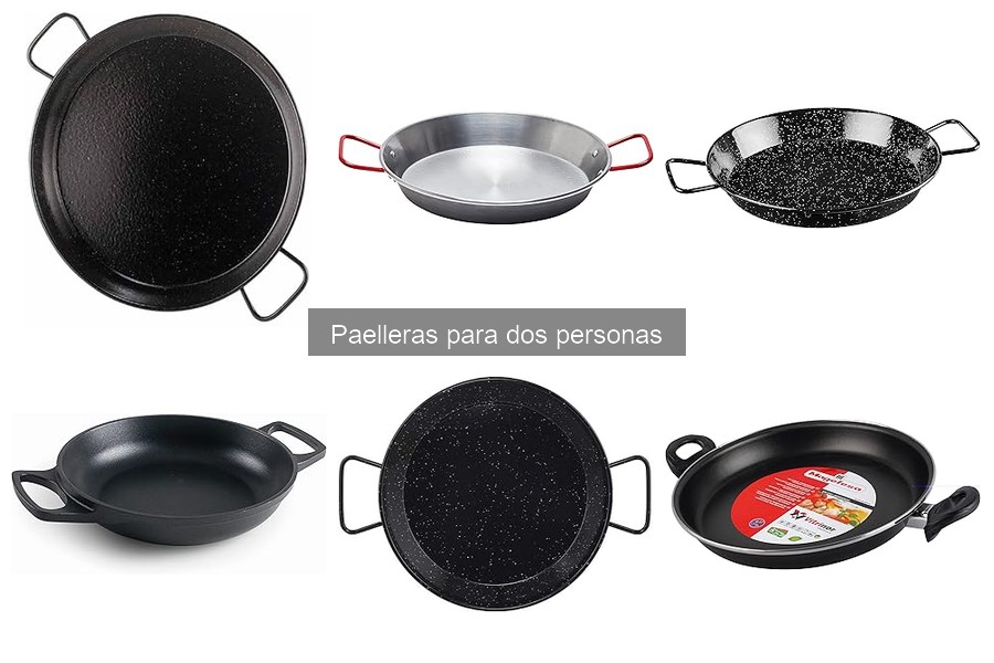 Mejor paellera para dos personas: comparativa calidad-precio