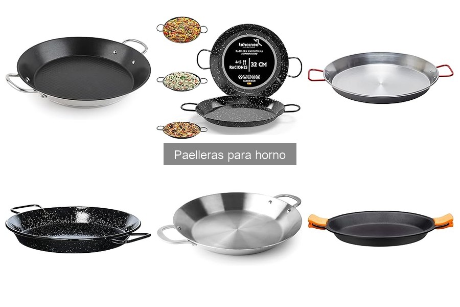 Mejor paellera para horno familiar: comparativa 2023