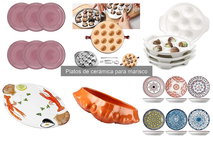 Mejor tamaño de platos de cerámica para marisco en ocasiones especiales