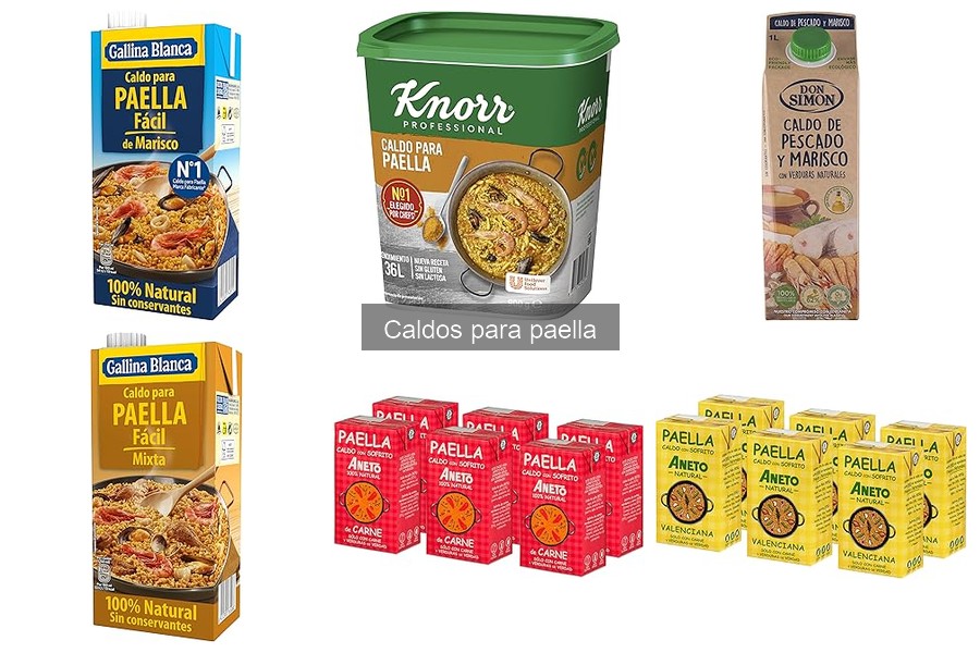 Mejora tu caldo para paella con estos aditivos